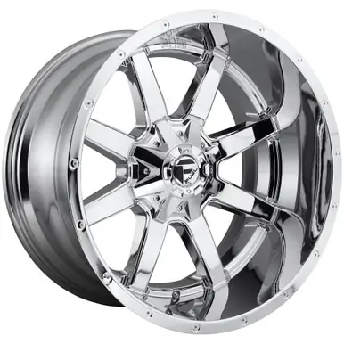 Fuel D536 Maverick 22x12 6x135/6x5.5" -45mm Chrome Wheel Rim 22" Inch D53622209846 Premium
