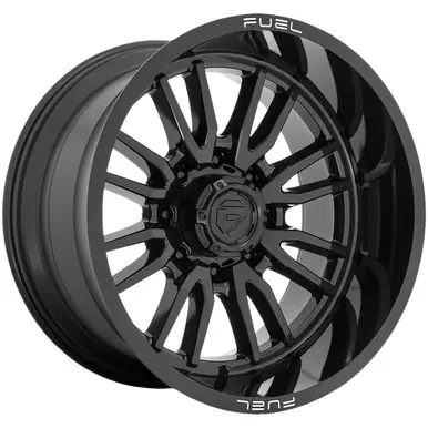Secure Checkout Fuel D760 Clash 22x12 8x6.5" -44mm Gloss Black Wheel Rim 22" Inch D76022208247