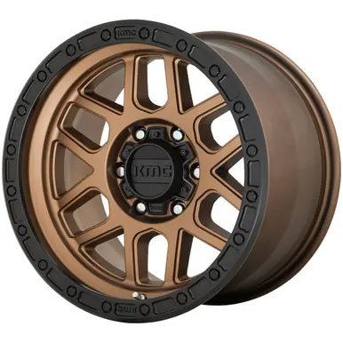 Genuine KMC KM544 Mesa 17x9 8x6.5" +18mm Bronze Wheel Rim 17" Inch KM54479080618
