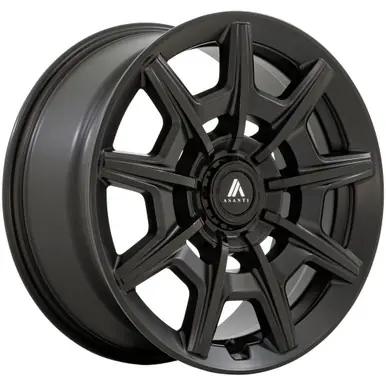 Asanti ABL-41 Esquire 22x9 5x108/5x4.5" +38mm Double Black Wheel Rim 22" Inch AB041MB22900138 One Day Deal