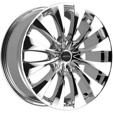 Motiv 436C Margin 17x7.5 5x100/5x4.5" +42mm Chrome Wheel Rim 17" Inch 436C-7751842 High Quality