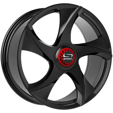 Strada SF69 Vino 20x9 5x115/5x120 +20mm Gloss Black Wheel Rim 20" Inch SF6909051620GB Mega Sale