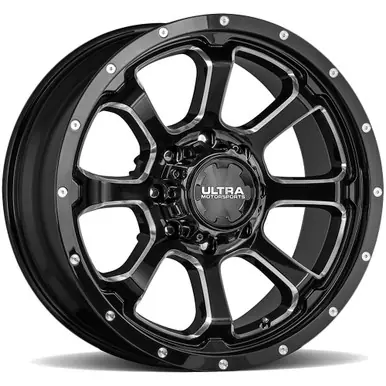Mega Sale Ultra 219 Nemesis 18x9 8x170 +1mm Black/Milled Wheel Rim 18" Inch 219-8987BM+01