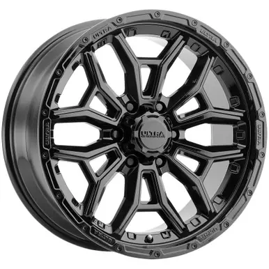 Ultra 126 Warmonger 6 20x9 6x135 -12mm Gloss Black Wheel Rim 20" Inch 126-2963BK12 Free Delivery