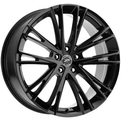 Platinum 458 Prophecy 17x8 5x100 +35mm Gloss Black Wheel Rim 17" Inch 458-7880BK+35 Exclusive