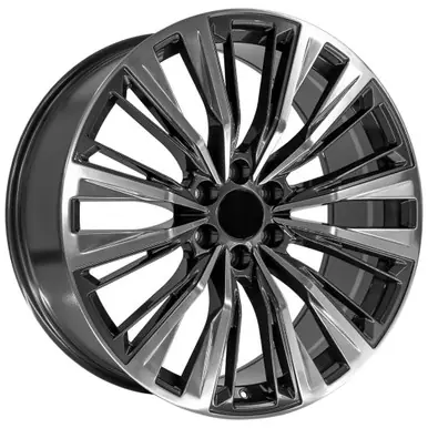 Same Day Shipping OE Wheels CA93 22x9 6x5.5" +28mm Gunmetal Wheel Rim 22" Inch CA93-22090-6550-28PG