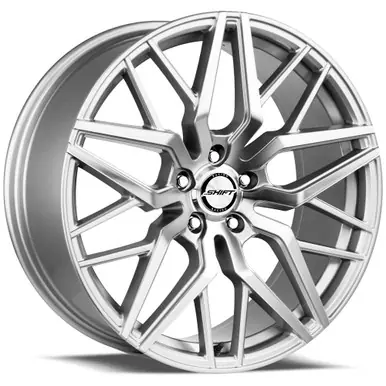 Free Delivery Shift H33 Spring 22x9 5x4.5" +35mm White/Machined Wheel Rim 22" Inch H33251435WM