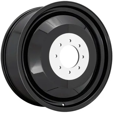 Grab Now Hostile H410 Dually Inner 20x8.25 8x210 +115mm Satin Black Wheel Rim 20" Inch H410-20828210+115BB