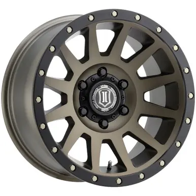 Trusted Brand Icon Alloys Compression 18x9 6x5.5" +0mm Bronze Wheel Rim 18" Inch 2018908350BR