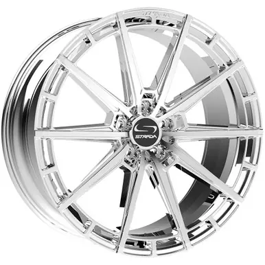 Strada SF70 Palo 22x9 5x4.5" +30mm Chrome Wheel Rim 22" Inch SF7029051430C Money Back Guarantee