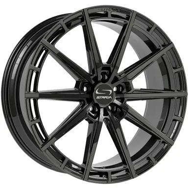 Strada SF70 Palo 18x8.5 5x4.5" +30mm Gloss Black Wheel Rim 18" Inch SF7088551430GB Final Sale