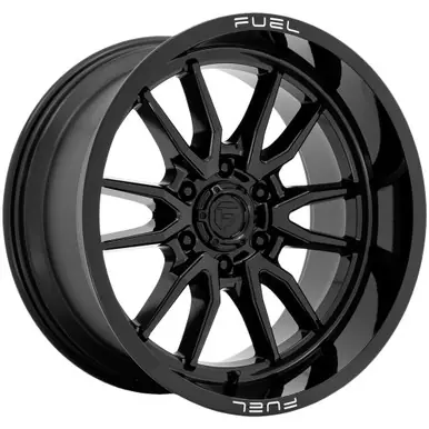 Fuel D760 Clash 17x9 6x135 -12mm Gloss Black Wheel Rim 17" Inch D76017908945 New Release
