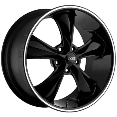 Foose F104 Legend 20x10 5x5" +0mm Gloss Black Wheel Rim 20" Inch F10420007355 Professional Grade