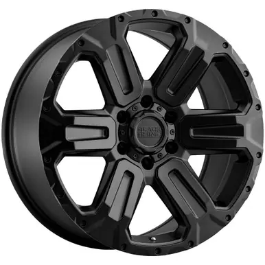 Bargain Black Rhino Wanaka 17x8.5 6x5.5" -18mm Matte Black Wheel Rim 17" Inch 1785WKA-86140M12