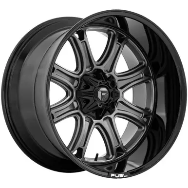 Fuel D853 Darkstar 22x10 8x170 -18mm Gunmetal Wheel Rim 22" Inch FC853AB22108718N Original