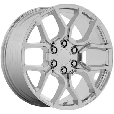 Get Yours Performance Replicas PR233 22x9 6x5.5" +28mm Chrome Wheel Rim 22" Inch PR233PX22906128