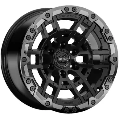 Torque TW419R Cliffhanger 20x10 8x170 -18mm Double Black Wheel Rim 20" Inch TW419R-20108737-18 Big Sale