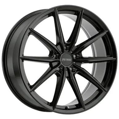 Petrol P4B 19x8 5x112 +40mm Gloss Black Wheel Rim 19" Inch 1980P4B405112B72 Free Delivery