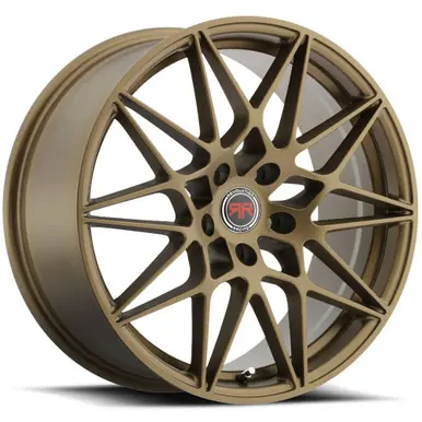 Racing R11 18x8 5x4.5" +40mm Gold Wheel Rim 18" Inch RR11-18851143+40MG Sale