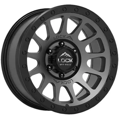 Mega Sale Lock Off-Road Yosemite 20x10 8x170 -18mm Gunmetal Wheel Rim 20" Inch YOSEMITE-2187MGMBR
