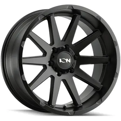 Ion 143 20x9 8x170 +0mm Matte Black Wheel Rim 20" Inch 143-2970MB Secure Checkout