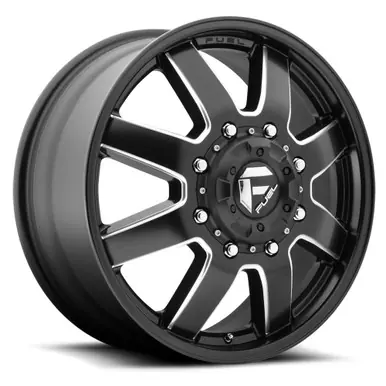 Fuel D538 Maverick Dually Front 20x8.25 8x6.5" Black/Milled Wheel Rim 20" Inch D538208272F Affordable
