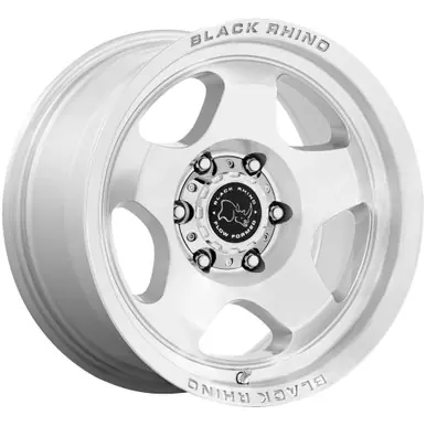 Black Rhino BR031 Sol 17x8.5 5x5" +0mm Silver Wheel Rim 17" Inch BR031SD17855000 Big Sale