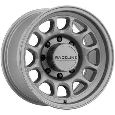 Modern Raceline 958T Rogue 18x9 8x6.5" +18mm Titanium Wheel Rim 18" Inch 958T-89080+18