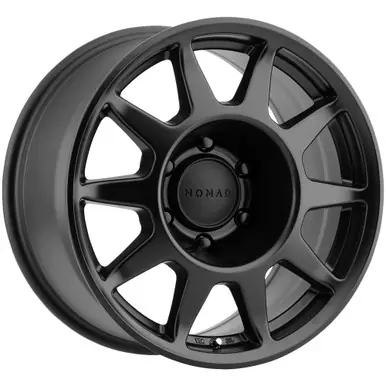Nomad N505SB Touring 17x8.5 5x150 +35mm Satin Black Wheel Rim 17" Inch N505SB-78551+35 Luxury