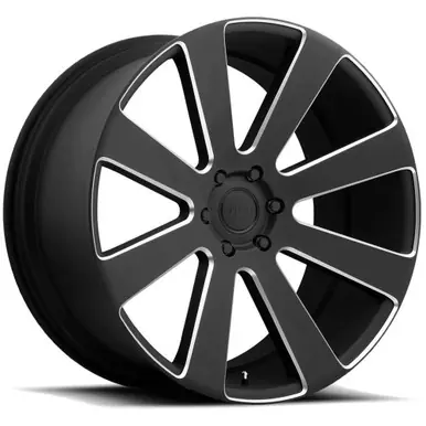 Dub S187 8-Ball 22x9.5 6x135 +30mm Black/Milled Wheel Rim 22" Inch S187229589+30 Limited Edition