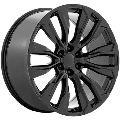 Replica 1 RP29 AT4 24x10 6x5.5" +31mm Gloss Black Wheel Rim 24" Inch RP-292410G639+31GB Price Drop