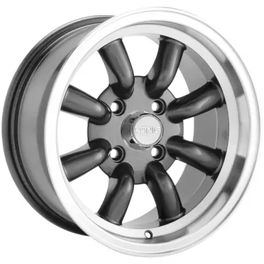 Konig Rewind 16x7 4x4.5" +0mm Gunmetal Wheel Rim 16" Inch RW76114006 Weekend Sale