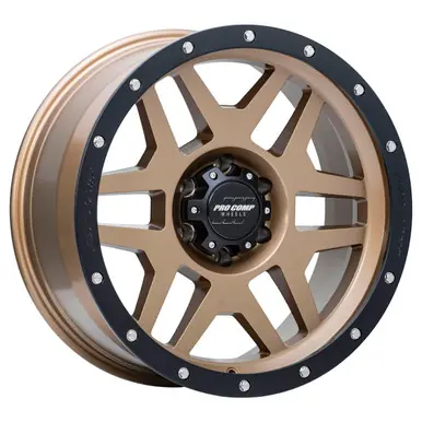 Trusted Brand Pro Comp PA41 Phaser 17x9 6x5.5" -6mm Bronze Wheel Rim 17" Inch PXA9641-7983