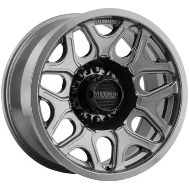 New Arrival Method Race Wheels MR322 20x10 8x6.5" -18mm Gunmetal Wheel Rim 20" Inch MR32221080818N