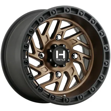 Hostile UTV H116 Jigsaw 15x8 4x156 +0mm Bronze Wheel Rim 15" Inch H116-1580415644Z Don’t Miss Out