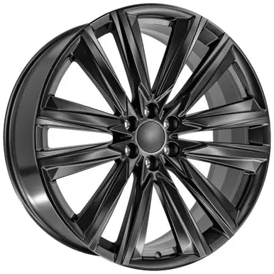 OE Wheels CA91 20x9 6x5.5" +28mm Satin Black Wheel Rim 20" Inch CA91-20090-6550-28B1 Brand New