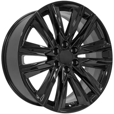 OE Wheels CA91 20x9 6x5.5" +28mm Gloss Black Wheel Rim 20" Inch CA91-20090-6550-28B Hot Deal