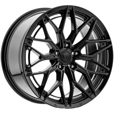 Defy D16 18x8 5x4.5" +38mm Gloss Black Wheel Rim 18" Inch D16880545+38GB Authentic