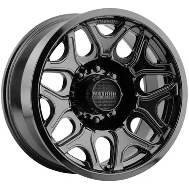 In Demand Method MR322 20x10 8x180 -18mm Gloss Black Wheel Rim 20" Inch MR322210881318N