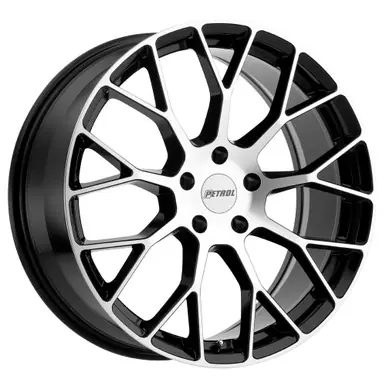 Petrol P2B 17x8 5x112 +32mm Black/Machined Wheel Rim 17" Inch 1780P2B325112F72 Order Now
