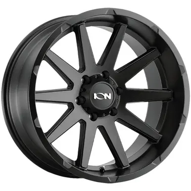 Same Day Shipping Ion 143 20x9 5x150 +30mm Matte Black Wheel Rim 20" Inch 143-2950MB30