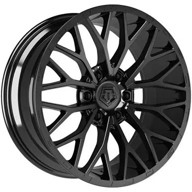 Top Rated TIS 566B 22x10 6x135 -19mm Gloss Black Wheel Rim 22" Inch 566B-2206319