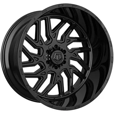 Shop Now TIS 544B 22x10 6x135/6x5.5" +10mm Gloss Black Wheel Rim 22" Inch 544B-2206810S
