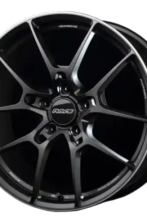 Hassle-Free Returns Volk Racing G025 5x114.3 18x8.5+44 Matte Gunblack / Rim Edge DC