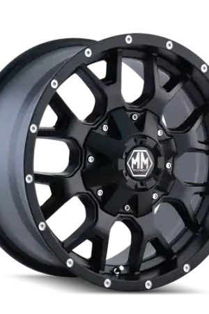 Mayhem Warrior 8015 5x108/5x114.3 17x7.5+40 Matte Black Brand New