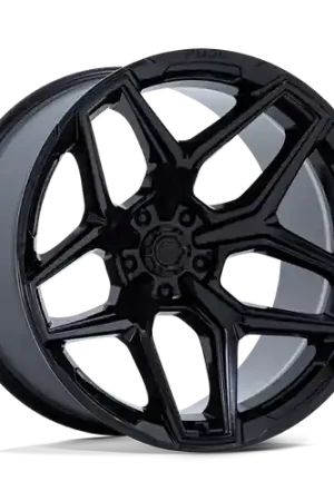 Fuel 1PC FLUX 6X139.7 20X10 -18 GLOSS BLACK Secure Checkout