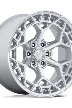 Fuel 1PC FC873 CHARGER 6X135 20x9 +1 GLOSS SILVER W/ MACHINED FACE Cheap