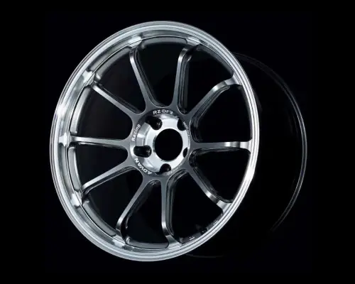 Advan Racing RZ-DF2 5x120 19x8.5 +35 DIAMOND CUT & HYPER PLATINUM BLACK Best Seller