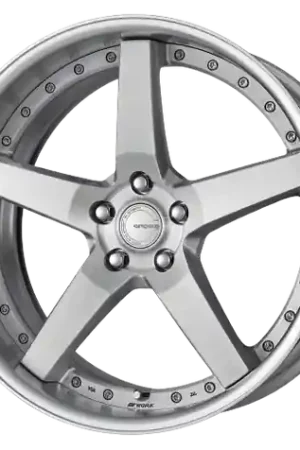 Work Gnosis Gr203 5x112 20x10+45 A Disk Brush Silver Clear Worldwide Shipping