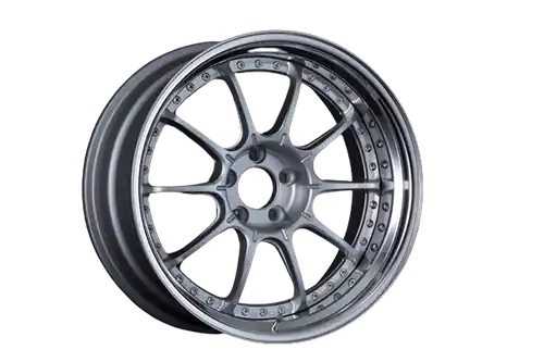 Discount SSR Professor SP5 5x120 18X8.5+10 MD Disk High Bright Silver